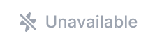 Unavailable status badge
