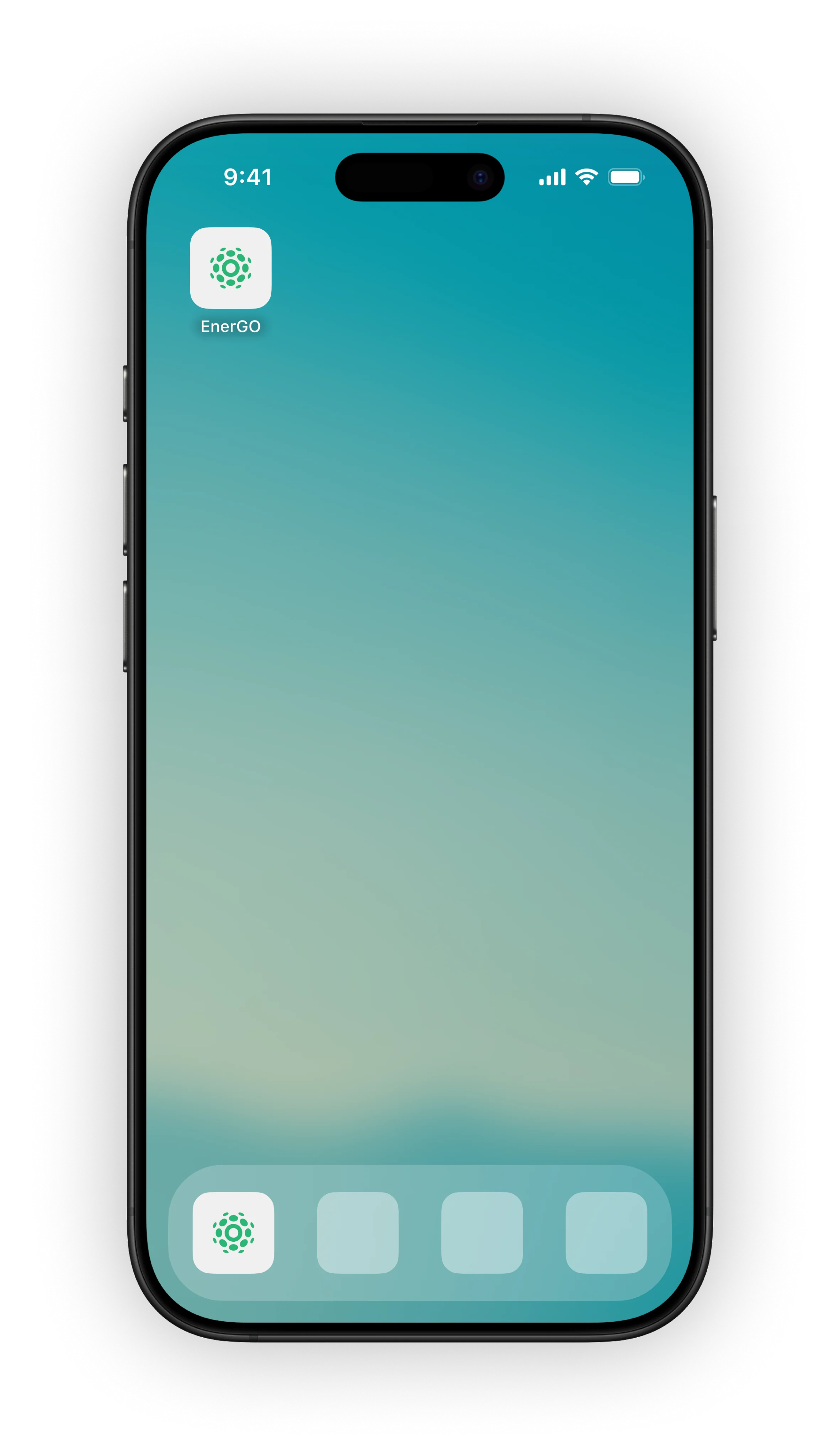 EnerGo app icon on a phone home screen